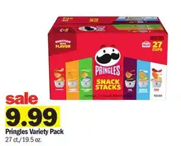 Meijer Pringles Variety Pack offer