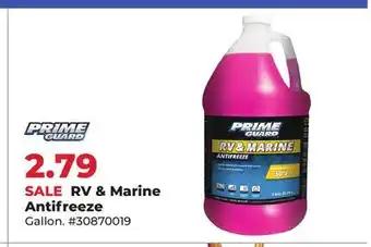 Runnings RV & Marine Antifreeze offer