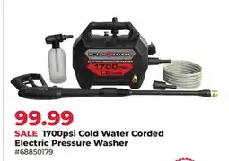 Runnings 1700psi Cold Water Corded Electric Pressure Washer offer