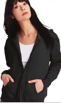 Runnings Men's or Women's Full Zip Fleece Hoodie offer