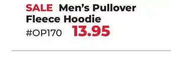 Runnings Men's Pullover Fleece Hoodie offer