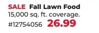 Runnings Fall Lawn Food offer