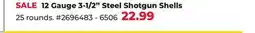 Runnings 12 Gauge 3-1/2 Steel Shotgun Shells offer