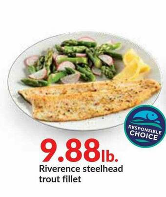 Hy-Vee Riverence Steelhead Trout Fillet offer