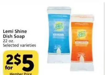 Vons Lemi Shine Dish Soap offer