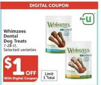 Vons Whimzees Dental Dog Treats offer