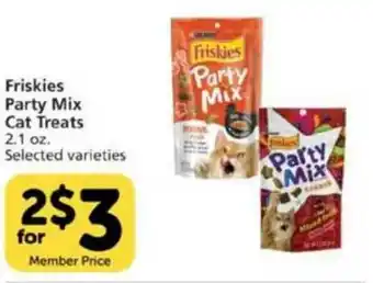 Vons Friskies Party Mix Cat Treats offer
