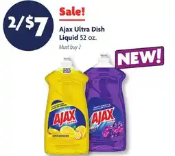 Family Dollar Ajax Ultra Dish Liquid offer