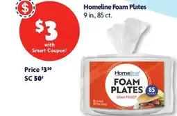 Family Dollar Homeline Foam Plates offer