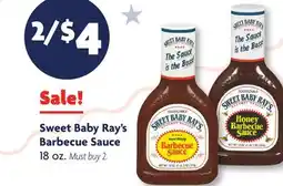 Family Dollar Sweet Baby Ray's Barbecue Sauce offer