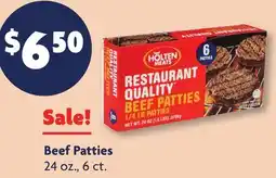 Family Dollar Beef Patties offer