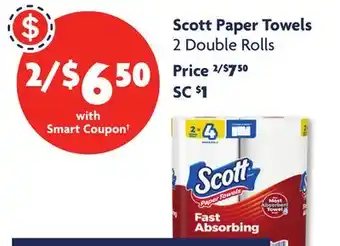 Family Dollar Scott Paper Towels offer