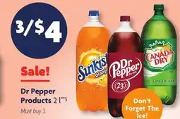 Family Dollar Dr Pepper Products offer