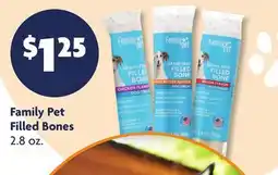 Family Dollar Family Pet Filled Bones offer