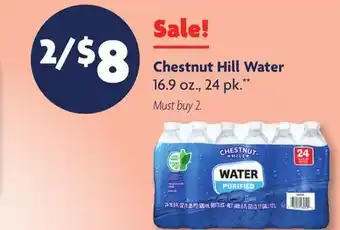 Family Dollar Chestnut Hill Water offer