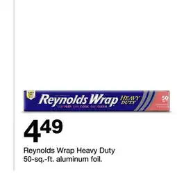 Target Reynolds Wrap Heavy Duty 50-sq.-ft. Aluminum Foil offer