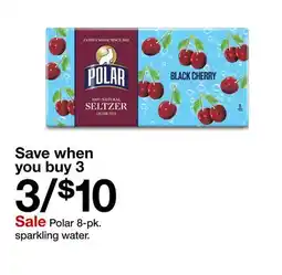 Target Polar 8-pk. sparkling water offer
