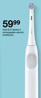 Target Oral-B iO Series 2 rechargeable electric toothbrush offer