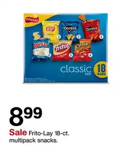 Target Frito-Lay 18-ct. multipack snacks offer