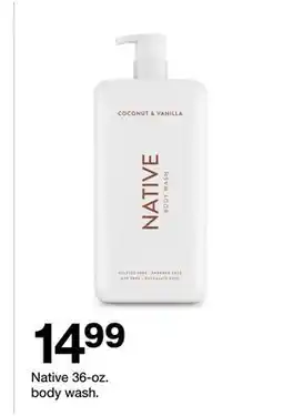 Target Native 36-oz. Body Wash offer