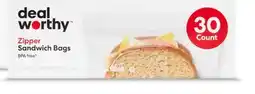 Target dealworthy 30-ct. sandwich bags offer