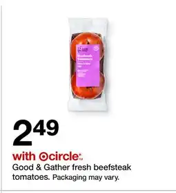 Target Good & Gather fresh beefsteak tomatoes offer