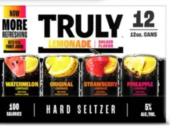 Target Truly select other 12-pk. hard seltzers offer