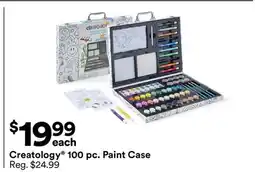 Michaels Creatology 100 pc. paint Case offer