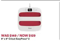9 x 9 Cricut Easypress