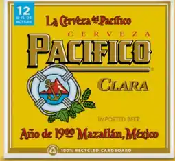Target Pacifico 12-pk beer offer