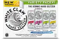 Target White Claw select other 12-pk. hard seltzers offer