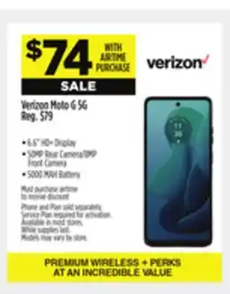 Dollar General Verizon Moto G 5G offer