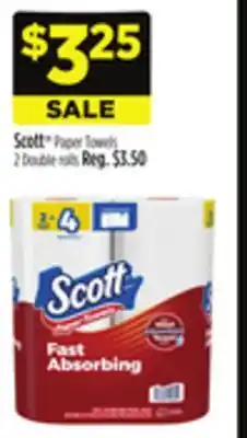Dollar General Scott Paper Towels offer