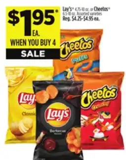 Dollar General Lay's 4.75-10 oz. or Cheetos 6.5-10 oz offer