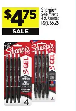 Dollar General Sharpie S-Gel TM Pens offer