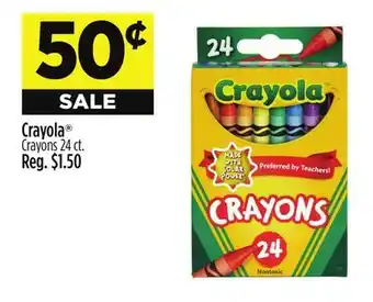 Dollar General Crayola Crayons offer