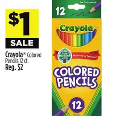 Dollar General Crayola Colored Pencils offer