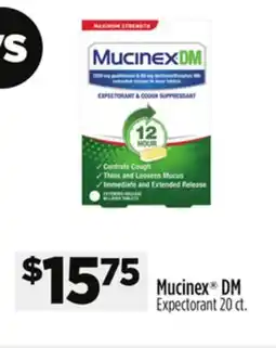 Dollar General Mucinex DM Expectorant offer