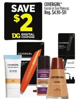 Dollar General COVERGIRL Facial or Eye Makeup offer
