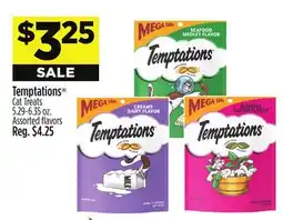 Dollar General Temptations Cat Treats offer