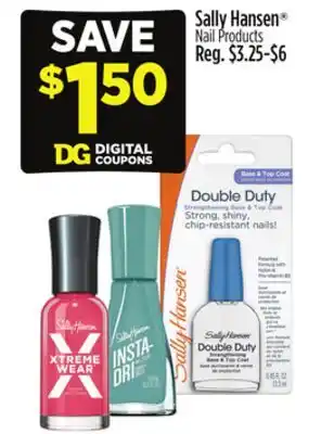 Dollar General Sally Hansen Nail Products offer