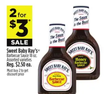 Dollar General Sweet Baby Ray's Barbecue Sauce offer