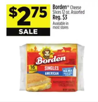 Dollar General Borden Cheese Slices offer
