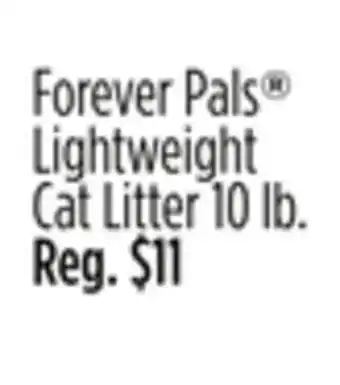 Dollar General Forever Pals Lightweight Cat Litter offer
