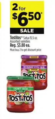 Dollar General Tostitos Salsa offer