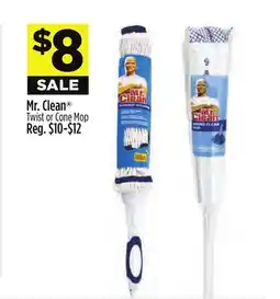 Dollar General Mr. Clean Twist or Cone Mop offer