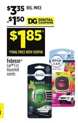Dollar General Febreze Car offer