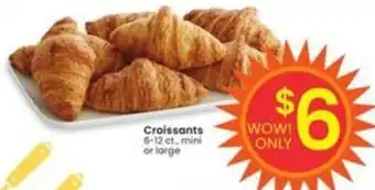 Albertsons Croissants offer
