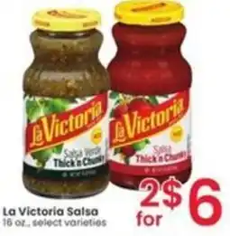 Albertsons La Victoria Salsa offer
