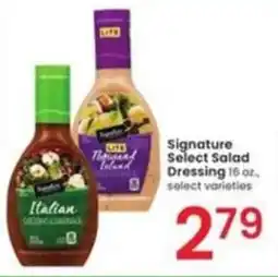 Albertsons Signature Select Salad Dressing offer